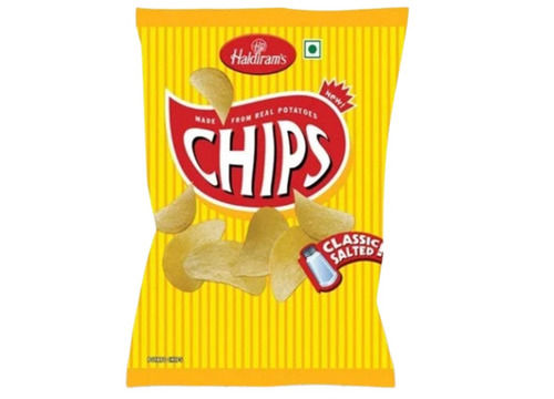 Salty And Delicious Crunchy Food Grade Fried Potato Chips 