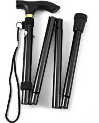 37 Inch Lightweight PVC Hand Grip And Aluminum Foldable Walking Sticks 