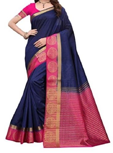 Printed Comfortable And Breathable Party Wear Kanjivaram Designer Silk Saree