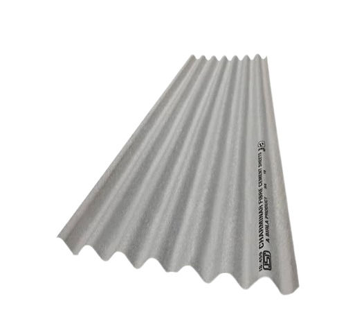 Crack Resistance Water Proof Rectangular Cement Roofing Sheet Length: 6  Meter (M)