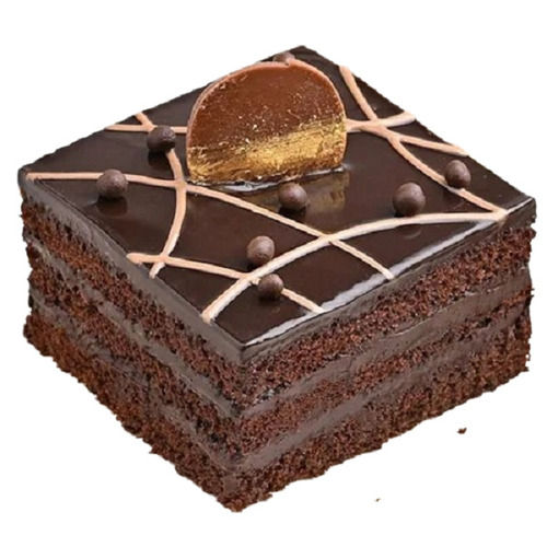 Sweet And Delicious Taste Choco Chips Topping Square Chocolate Flavor Pastry