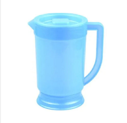 Red 3 Liter Storage Capacity 200 Gram Weight Blue Plastic Jug 