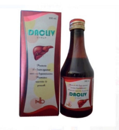  Dacuv Liver Syrup, 200 Ml दवा के कच्चे माल का पैक 