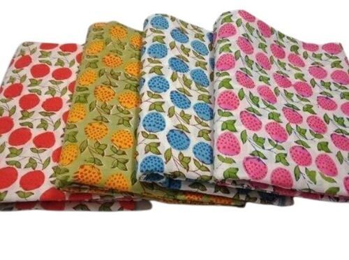 Multicolor Washable Unstitched Floral Printed Cotton Fabrics