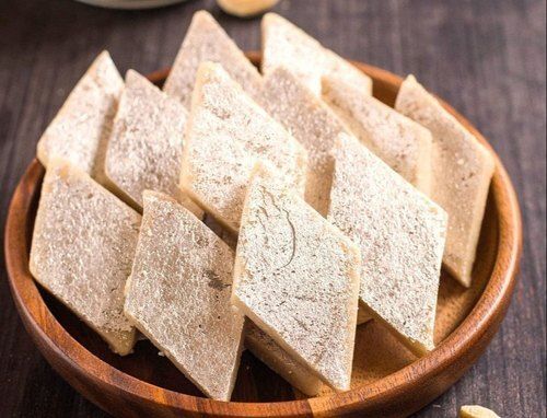 1 Kilogram Packaging Size Sweet And Delicious Taste White Kaju Katli