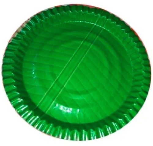 Eco Friendly Heat And Cold Proof Round Disposable Banana Leaf Paper Plates Age Group: Adults