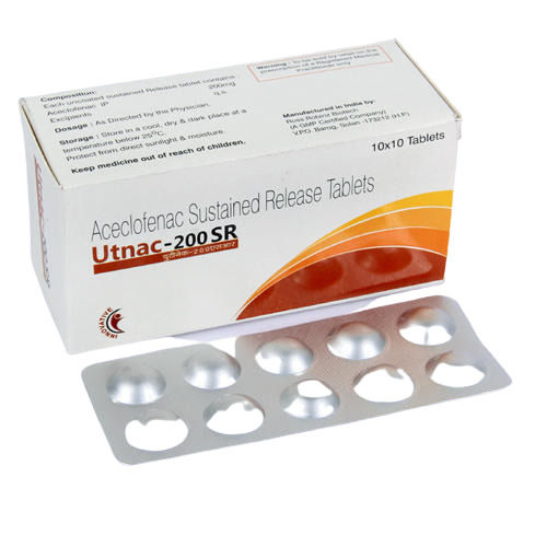 Utnac-200 Sr 10X10 Tablets General Medicines