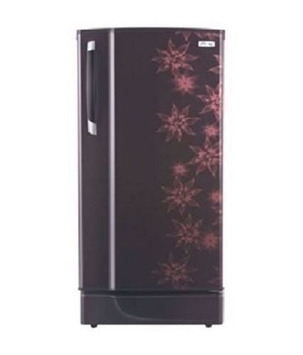 Floral Design 220 Volt 221 Liter Capacity Direct Cool Single Door Refrigerator