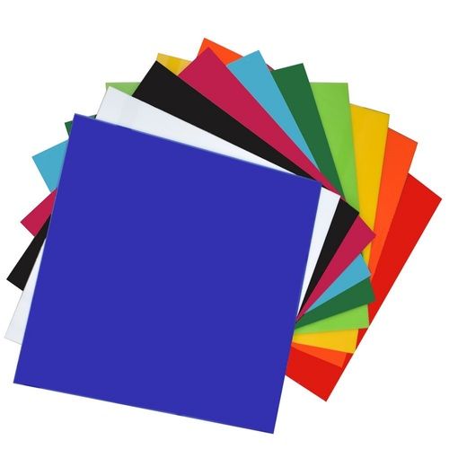 High Impact Long Durable Rectangular Plain Multi Color Acrylic Plastic Sheet