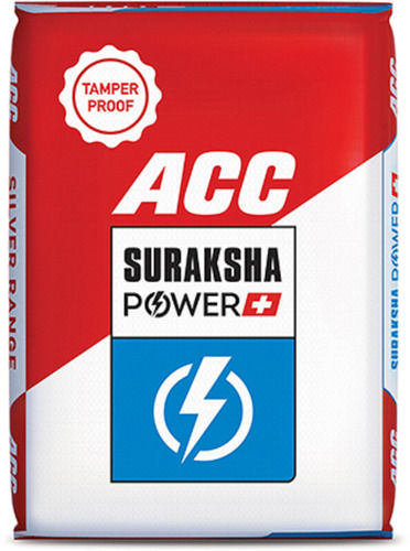 Decorative High Binding Capacity Extra Rapid Hardening Solid Acc Suraksha Power Grey Cement 