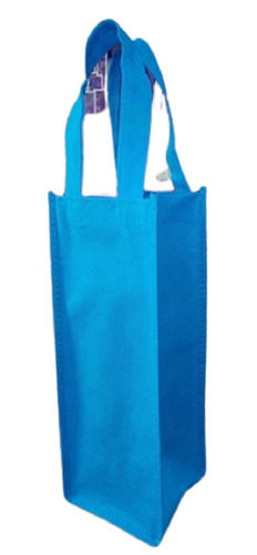 Rectangular Shape Plain Design Light Weight Cotton Non Woven Tote Bags Capacity: 10Kg Kg/Hr