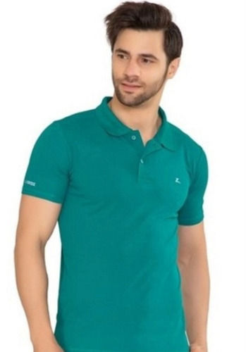 Washable And Comfortable Half Sleeves Casual Wear Men's Cotton T-shirt