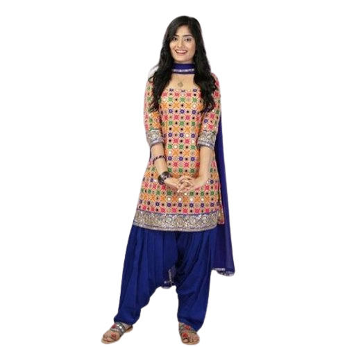 Embroidered Cotton Ladies Suits