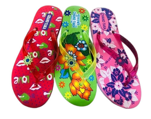 Rubber Slippers - Lightweight Rubber Material, Size 5-8 , Multicolor Flip Flops with Slip Resistant Outsole, Comfortable Fit for Daily Wear