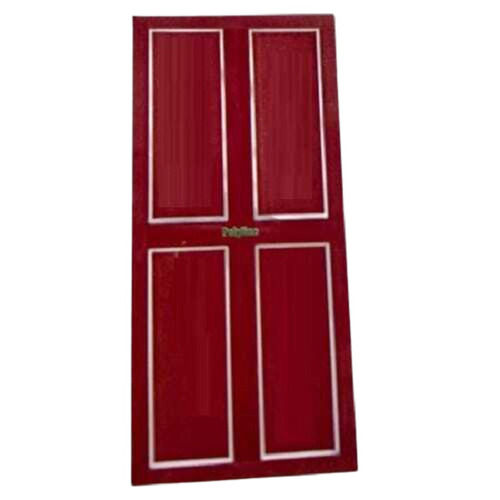 6.5X2.5 Feet 20 Mm Thick Rectangular Primer Coating Finish Pvc Wood Door  Application: Exterior