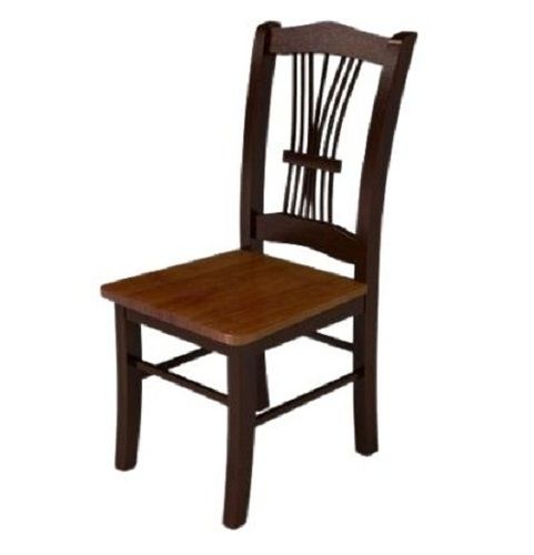 Brown Colour Wooden Chair