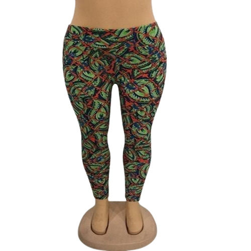 Daily Wear Skin-Friendly Slim Fit Ankle Length Breathable Readymade Printed Ladies Legging