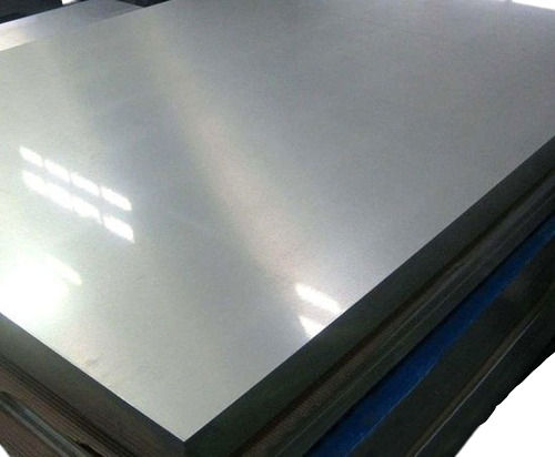 1.50 Mm Thick Rectangular And Powder Coated Plain Aluminum Sheet  Application: Construction