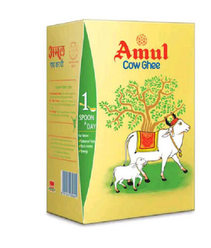 100% Pure And Organic Amul Pure Cow Ghee For Daily Dishes Use