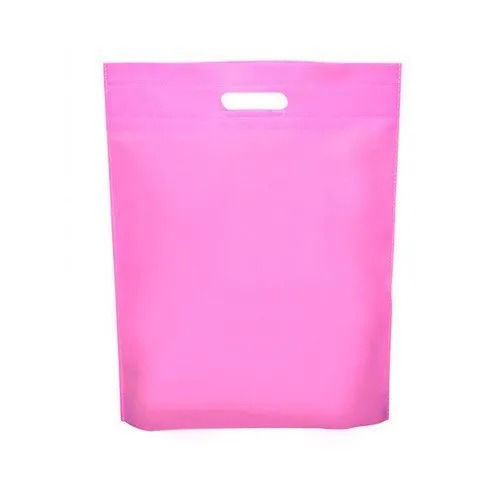 16X20 Inches Printing D-Cut Handle Non Woven Carry Bags For Shopping  Handle Length: 10  Centimeter (Cm)