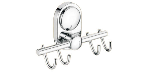 100 Grams 7 Inches Wall Mounted Glossy Finish Stainless Steel Robe Hook