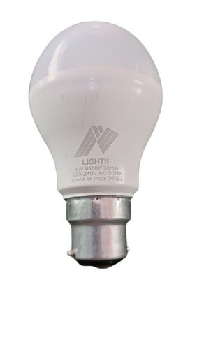 12 Watt And 55 Ip Rating Round Shape Led Bulb For Home And Office Use