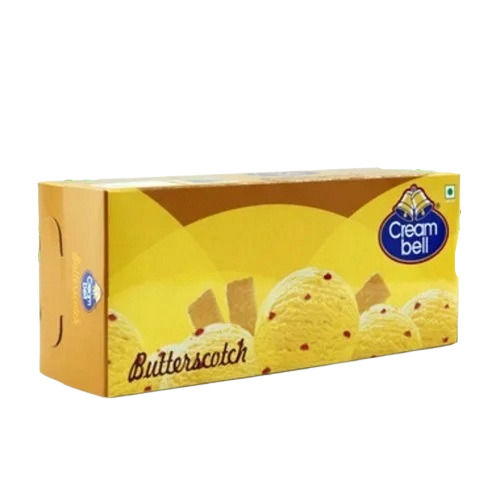 700 Ml Sweet And Delicious Healthy Butterscotch Flavor Ice Cream Brick