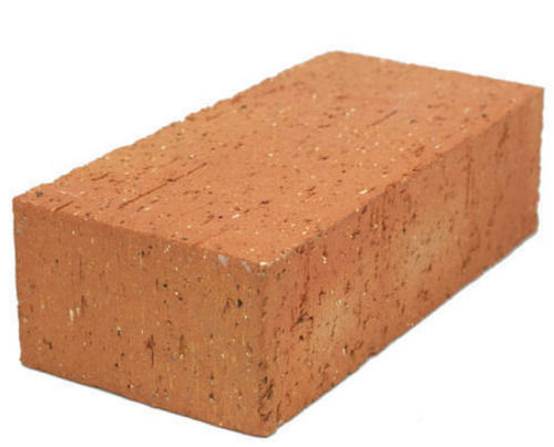 9 X 4 X 3 Inches 30 MM Thick Rectangular Acid-Resistant Red Clay Bricks