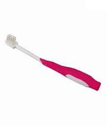 Pink&White Light Weight Soft Zigzag Bristles Comfortable Grip Baby For Toothbrush