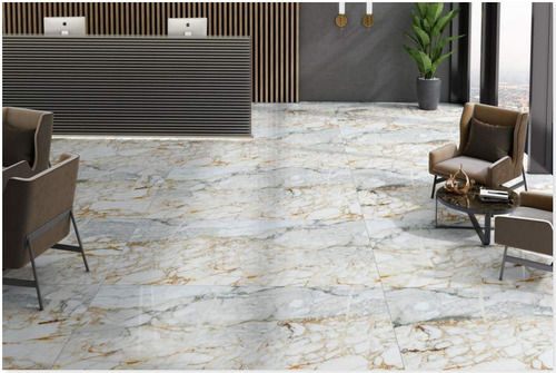 Durable And Attractive 600x1200mm Digital Polished Porcelain Tiles, Thickness: 10mm