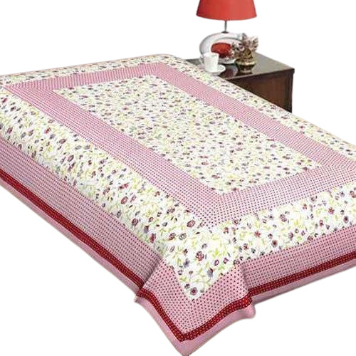 Light Weight Soft Knitted Cotton Printed Bed Sheets With Two Pillow Cases  Density: 2 Gram Per Cubic Meter (G/M3). Gram Per Cubic Meter (G/M3)