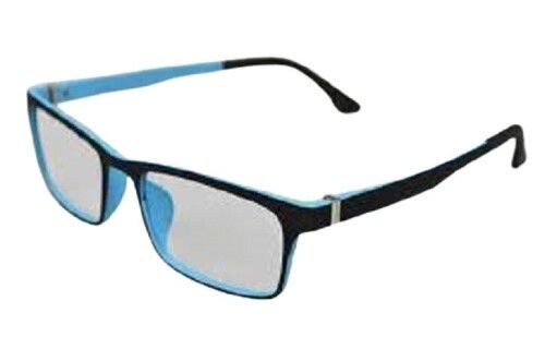 Lightweight Crack Resistance Flexible Sleek Design Blue And Black Plastic Optical Frame