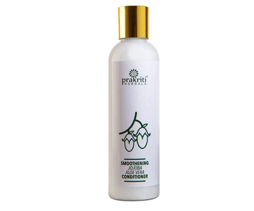 120 Ml Hair Shine Smoothening Jojoba Aloe Vera Herbal Conditioner