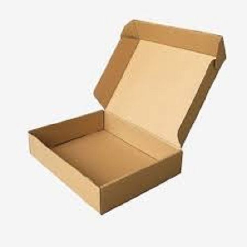 Brown Capacity 1-5 Kg Cardboard Rectangular Corrugated Box 