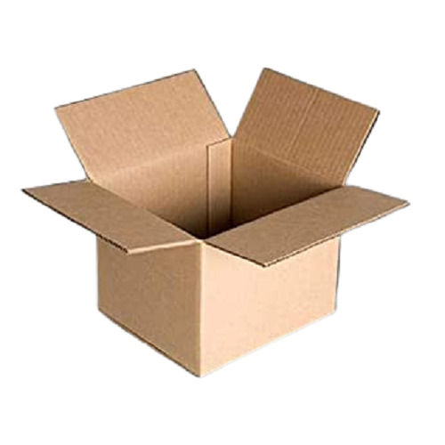 Brown 7.5X4.5X3.5 Inches Eco Friendly Rectangular Plain Corrugated Cardboard Box