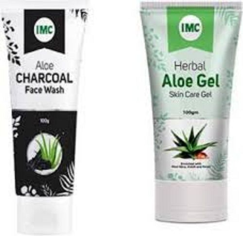 Body Care With Herbal Ingredients Gel Form Alovera Face Wash