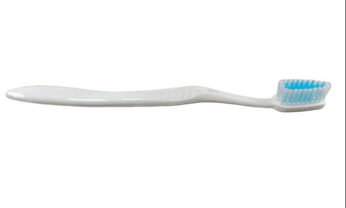 Long Lasting Soft And Flexible Easy To Use Plastic Blue White Toothbrush Energy Source: Manual