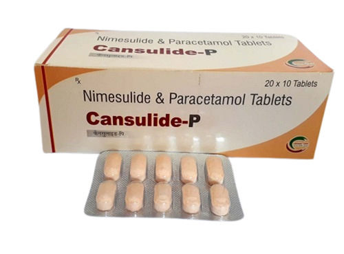 Nimesulide And Paracetamol Tablets, 20 X 10 Tablets