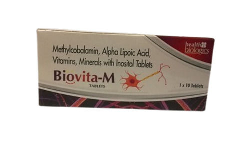 Pharmaceutical Methylcobalamin Alpha Lipoic Acid Vitamins Minerals with Inositol Tablets