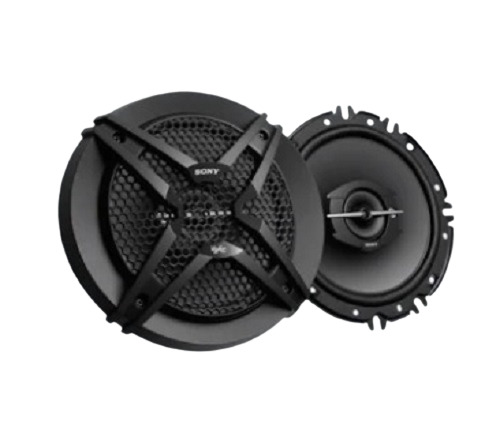 Black 270 Watt Round 16 Cm Plastic Extra Bass Coaxial Car Speakers