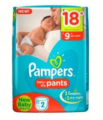 Leak Proof And Ultra Soft Cotton Diaper Pants For New Born Baby