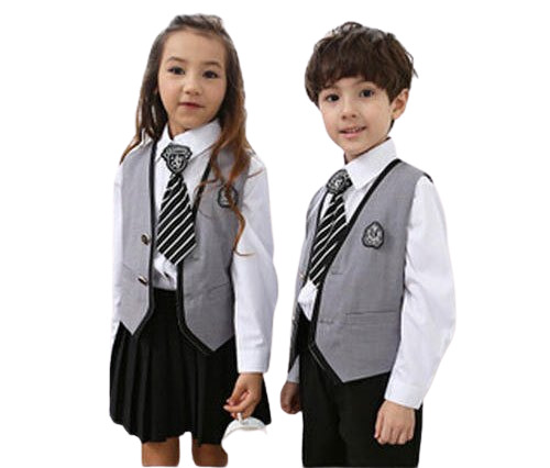 बच्चों के लिए प्रीमियम क्वालिटी और हल्की स्टूडेंट यूनिफ़ॉर्म चेस्ट साइज़: 36 इंच