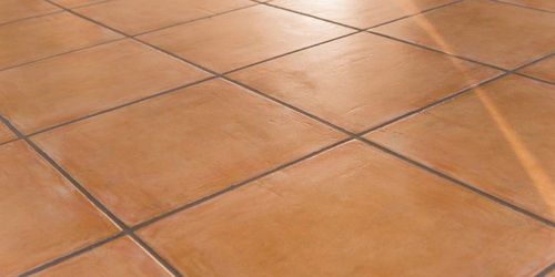 Non-Slip Crack Resistance Non Slip Glossy Finish Brown Ceramic Tile