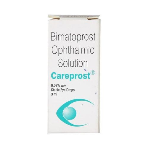 Careprost Eye Drops, 3 Ml Bimatoprost Ophthalmic Solution