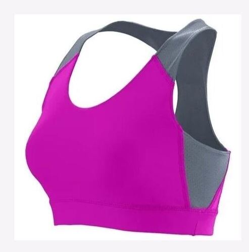 महिलाओं के लिए त्वचा के अनुकूल और सांस लेने योग्य पैडेड स्पैन्डेक्स प्लेन स्पोर्ट्स ब्रा आवेदन: औद्योगिक