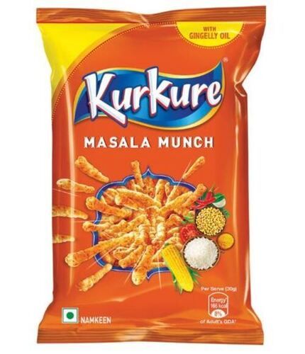 142 Gram, Crispy And Delicious Taste Fried Ready To Eat Masala Munch Kurkure Shelf Life: 3 Months