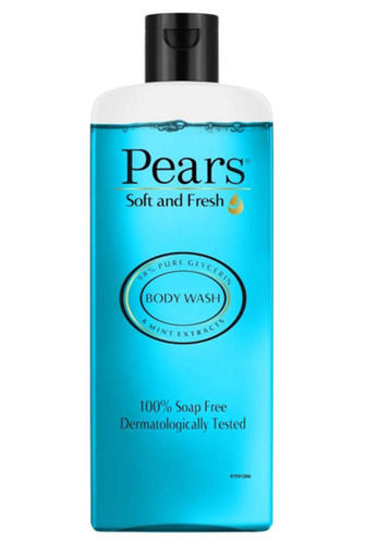 Pears Pure Herbal Glycerin Mint Extracts 100% Soap Free Liquid Body Wash