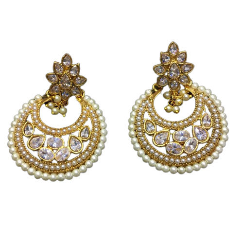 Wedding Artificial Earrings Gender: Women