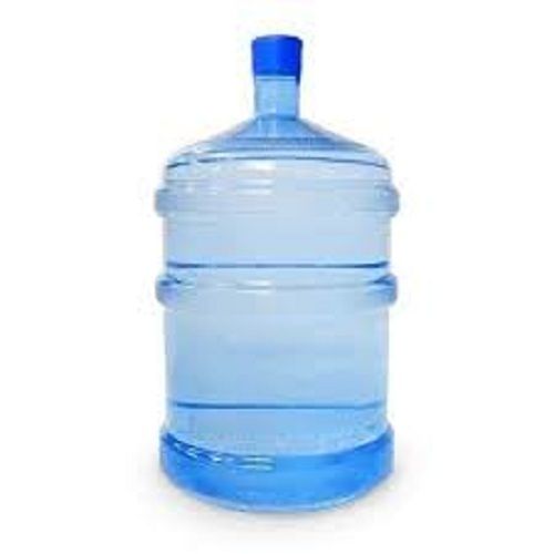 Blue 20 Liter Round Shape Mineral Water Jar