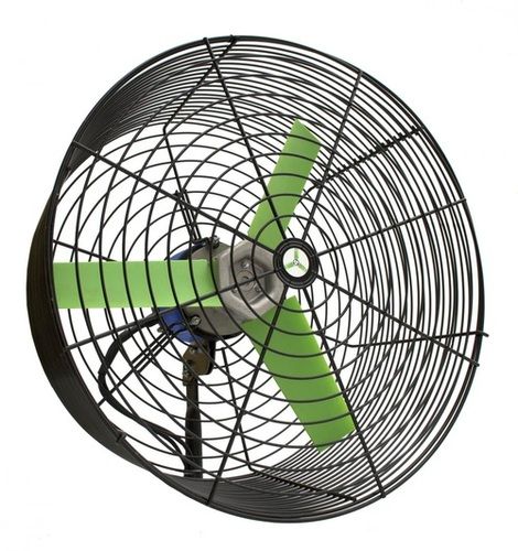 Gray Low Power Consumption Energy Efficient Electrical Black And Green Air Fan